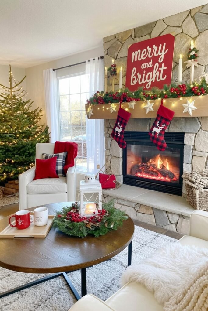 How to Turn Your Living Room Into a Pinterest-Worthy Christmas Wonderland