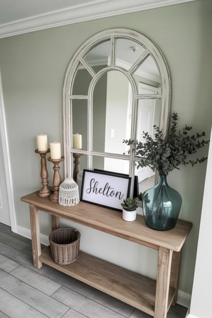 use these 2 exact keywords for pin title: modern farmhouse entryway ideas, farmhouse entryway decor. (use these exact keywords for pin description: modern farmhouse entryway ideas, farmhouse entryway decor, rustic farmhouse mudroom entryway inspirations, farmhouse small entryway ideas, country entryway ideas, farmhouse narrow entryway ideas, farmhouse entrance entryway)