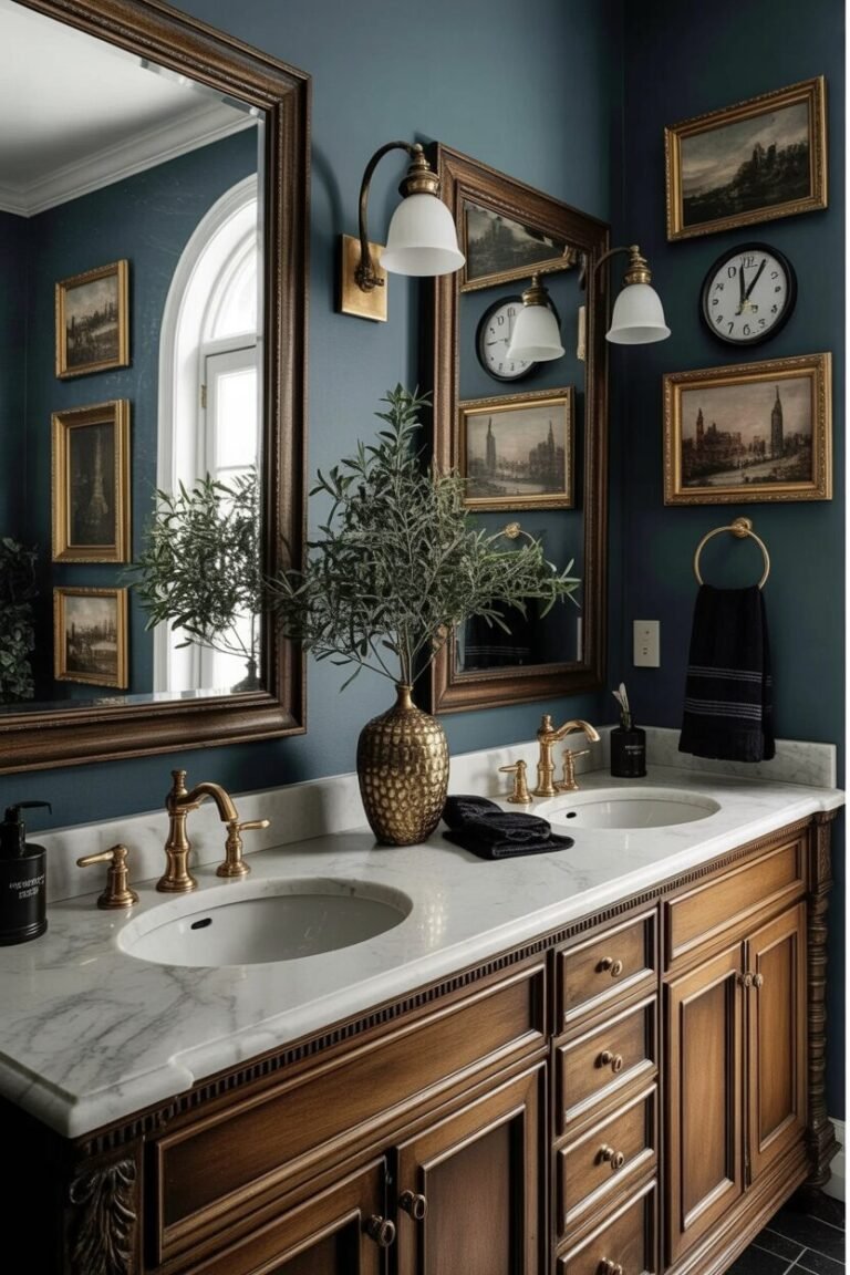 Dark Moody Bathrooms: The Bold Design Trend You Didn’t Know You Needed ...