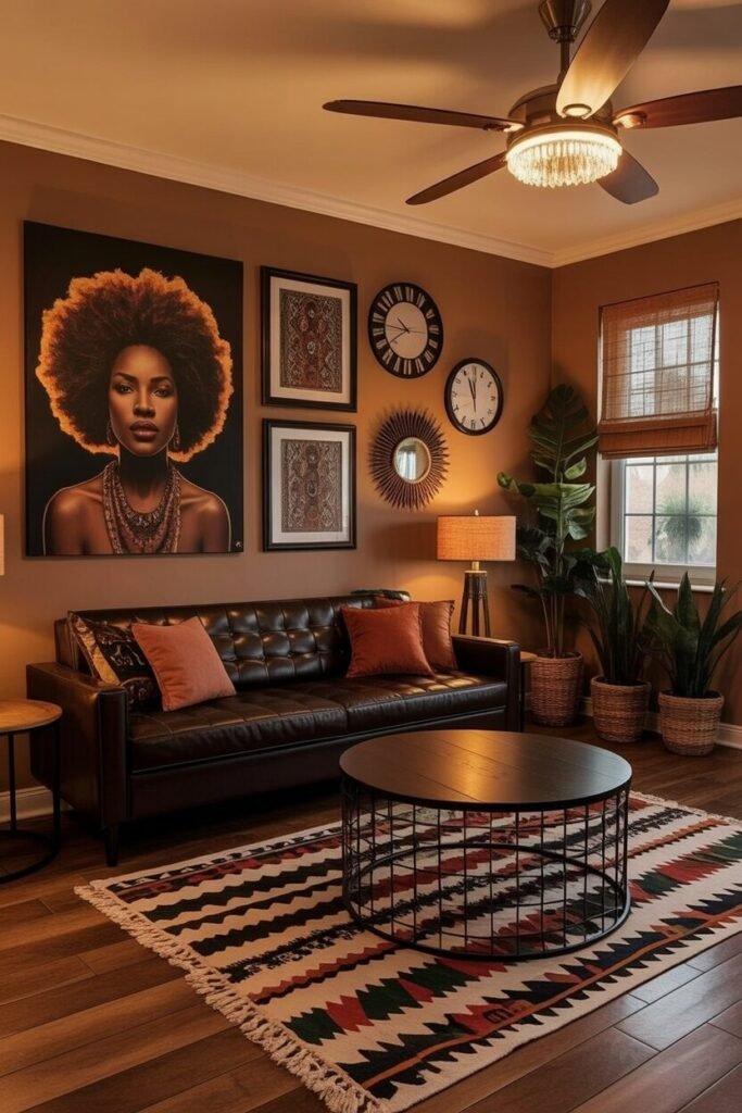 use these 2 exact keywords for pin title: afro boho living room ideas, afro boho living room decor. (use these exavt keywords for pin description: afro boho living room ideas, afro boho living room decor, african boho living room, afro boho decor living room, afro boho living room design inspo, afrobohemian home decor for living room, afro boho chic living room designs)