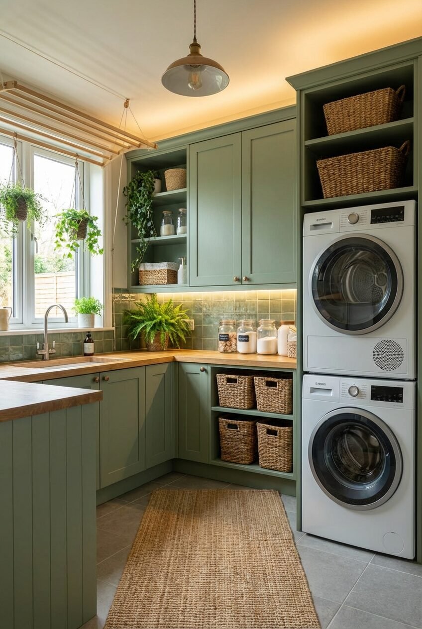 Mudroom Laundry Room Combos That Quietly Fix Daily Home Chaos ...