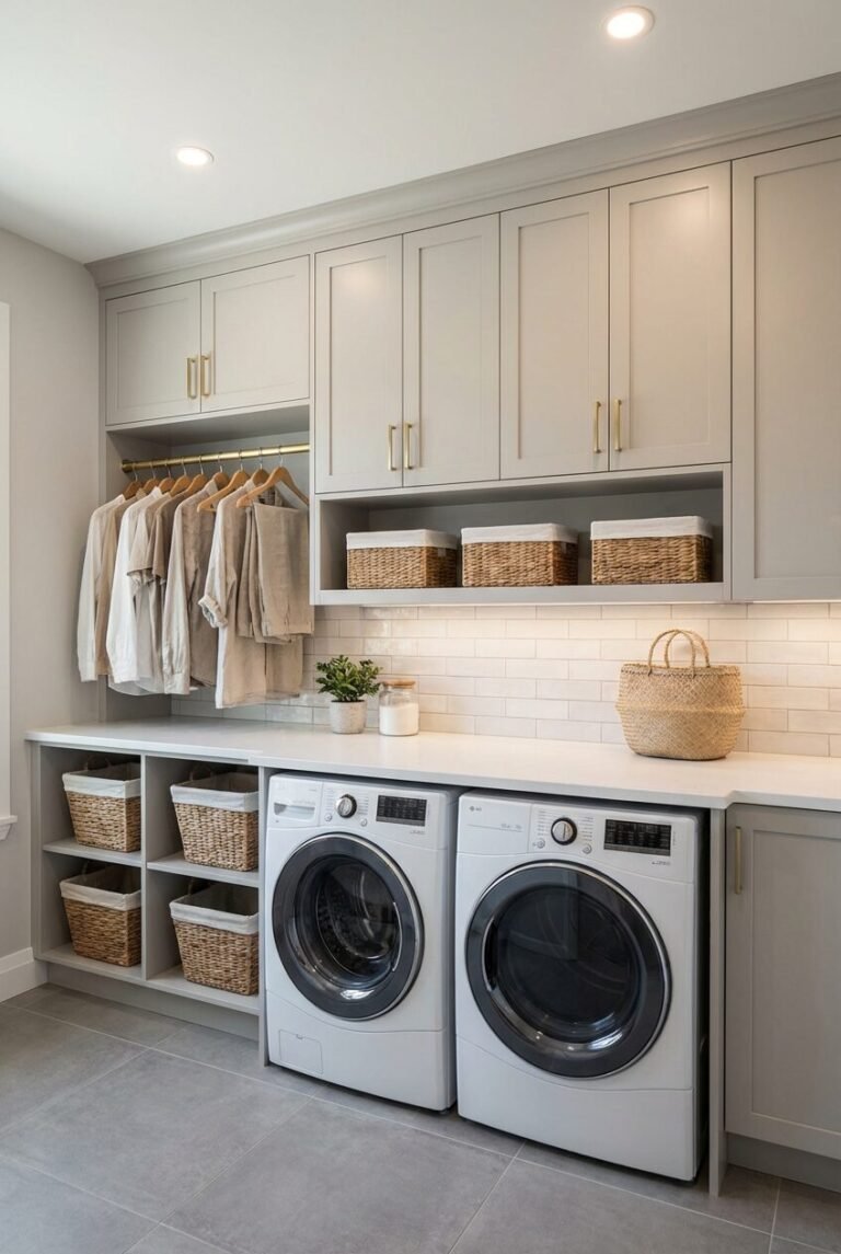 Mudroom Laundry Room Combos That Quietly Fix Daily Home Chaos ...