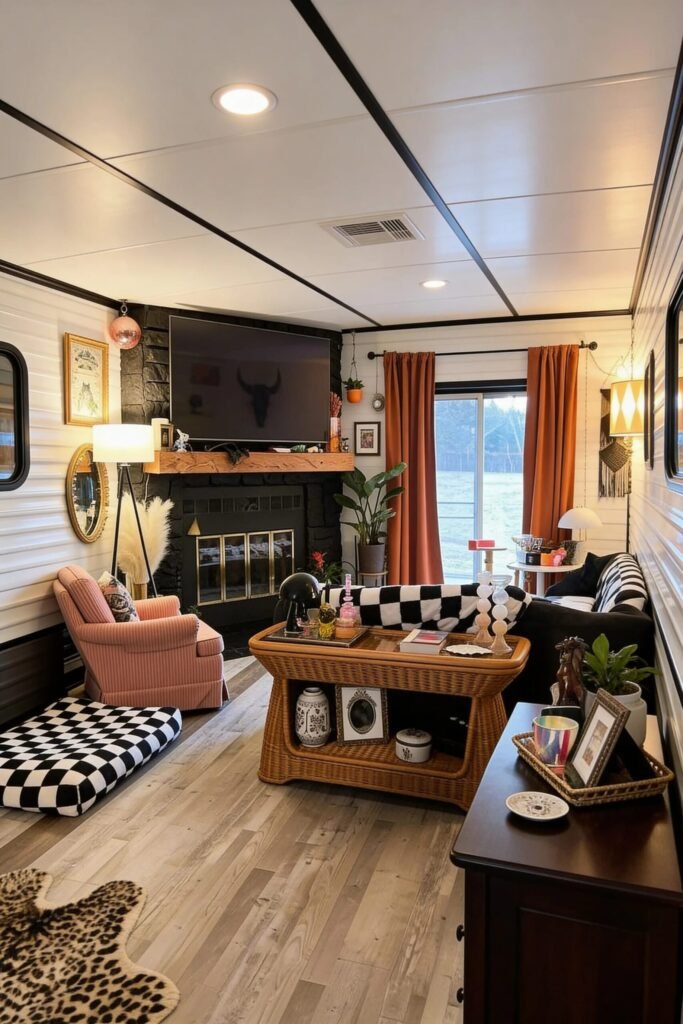 Use these 2 exact keywords for pin title: trailer living room ideas single wide, mobile home living room ideas single wide (Use these exact keywords for pin description: trailer living room ideas single wide, mobile home living room ideas singlewide, trailer house living room ideas single wide, single wide trailer living room ideas, trailer living room single wide design inspiration, mobile home decorating living room, single wide mobile home living room)