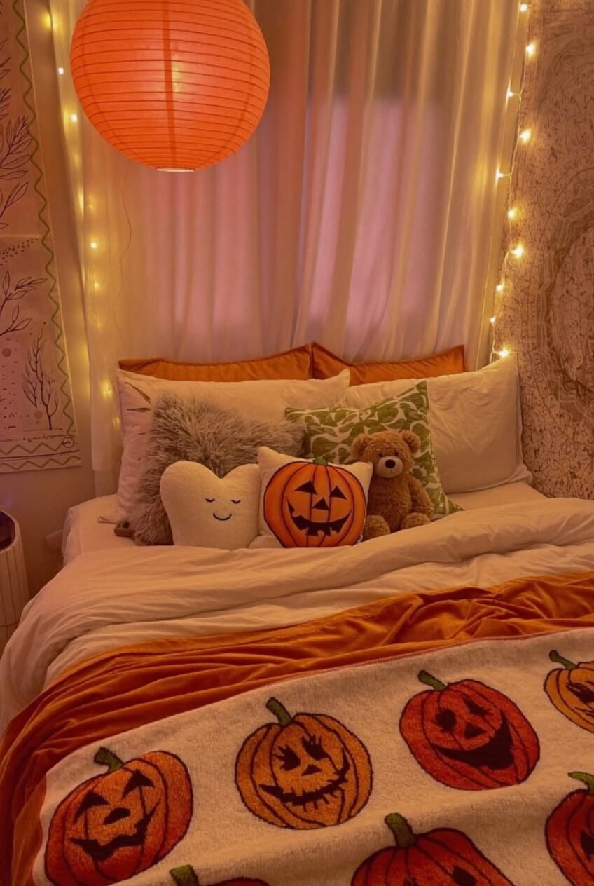 use these 2 exact keywords for pin title: fall room decor ideas, cozy fall bedroom (use these exact keywords for pin description: fall room decor ideas, cozy fall bedroom, fall bedroom aesthetic, fall bedroom ideas, fall themed bedroom inspiration, fall room aesthetic, fall room ideas, cozy fall room decor aesthetic, cozy autumn room decor, autumn room aesthetic, cozy autumn bedroom aesthetic, autumn bedroom ideas)
