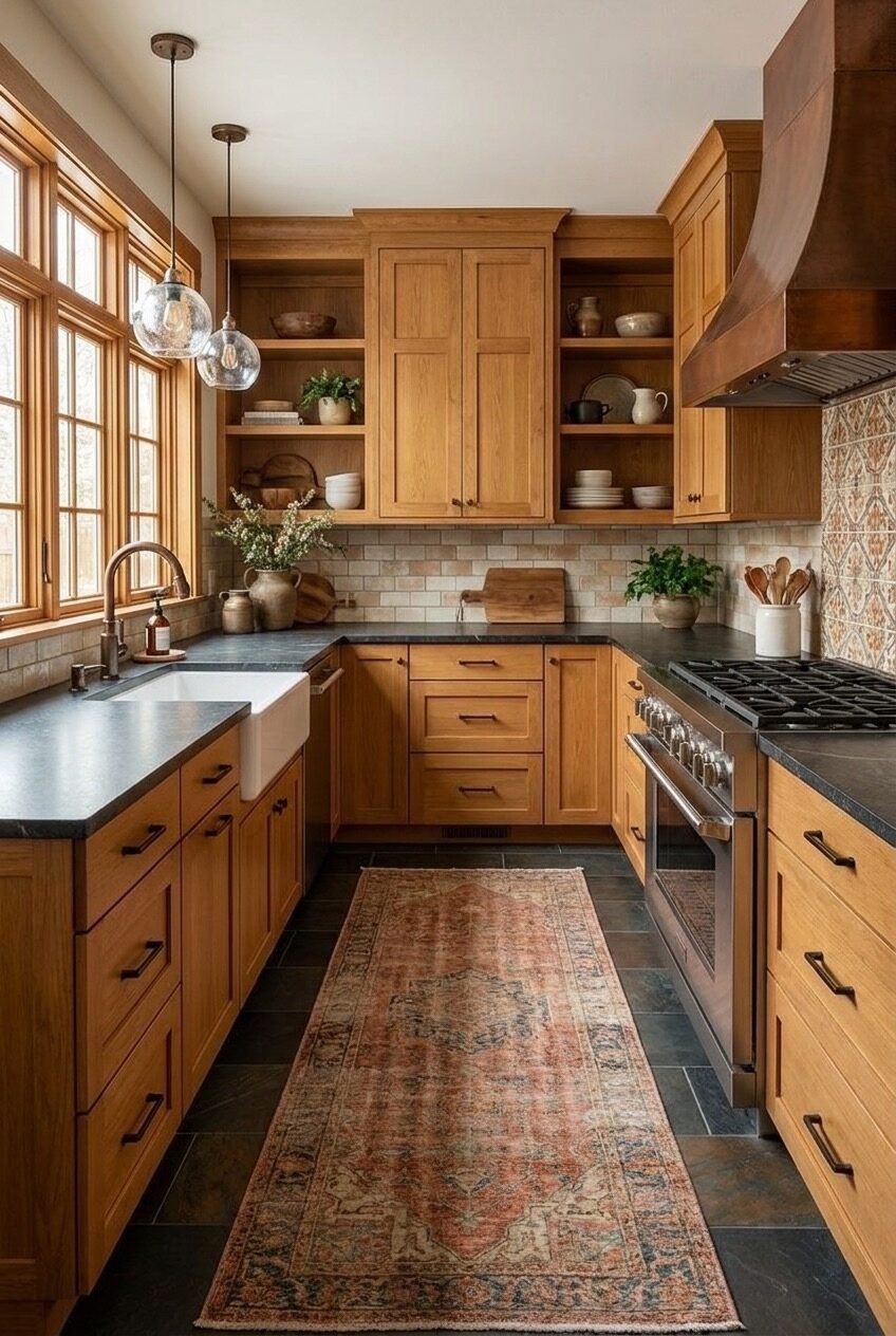 use these 2 exact keywords for pin title: honey oak kitchen, honey oak kitchen cabinets (use these exact keywords for pin description: honey oak kitchen, honey oak kitchen cabinets, honey oak kitchen decorating guide, honey oak kitchen design ideas, honey oak kitchen aesthetic, honey oak kitchen inspiration, honey oak kitchen inspo, best honey oak kitchens to recreate, honey oak color palette kitchen)