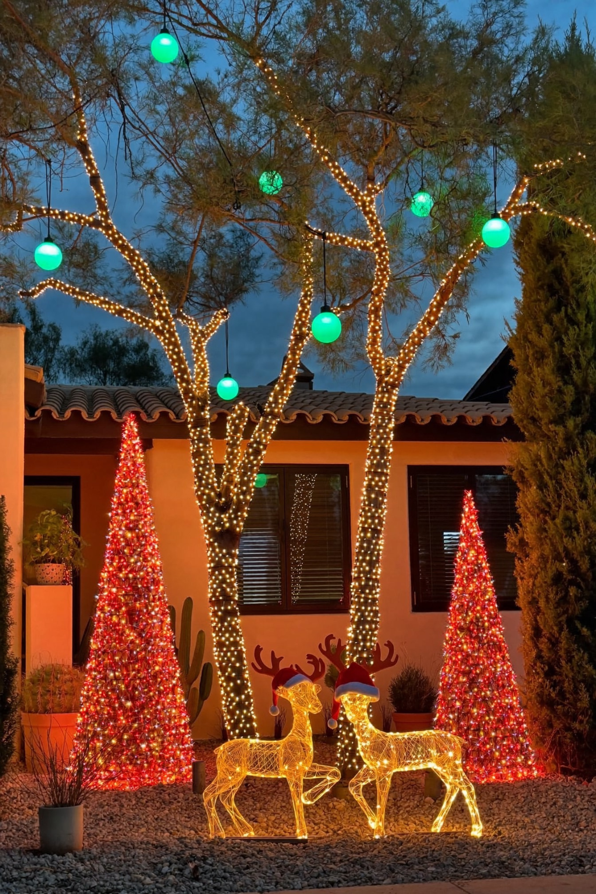 use these 2 exact keywords for pin title: outdoor christmas decorations, exterior christmas decorations (use these exact keywords for pin description: outdoor christmas decorations, christmas outdoor decorating guide, outdoor christmas ideas, outdoor christmas decorations yard, christmas outdoor decor ideas, exterior christmas decorations)