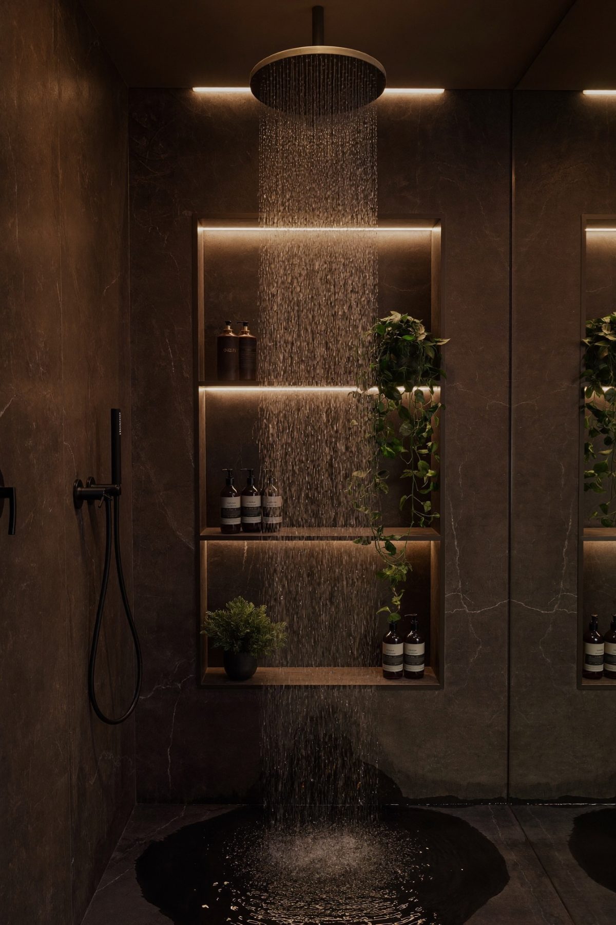 use these 2 exact keywords for pin title: black bathroom ideas, black bathroom decor (use these exact keywords for pin description: black bathroom ideas, black bathroom decor, bathroom black, bathroom design black, black themed bathroom, Modern Black Bathroom, Black Bathroom Aesthetic, Dark Bathroom Ideas)